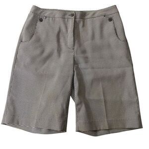 EP Pro size 4 athletic golf shorts white black